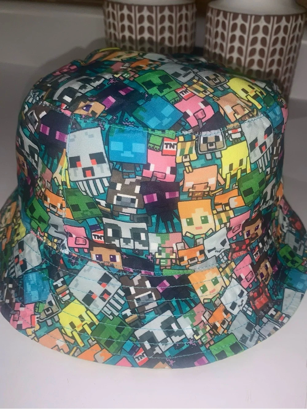 Youth Minecraft Reversible Bucket Hat NWOT 3 for $15